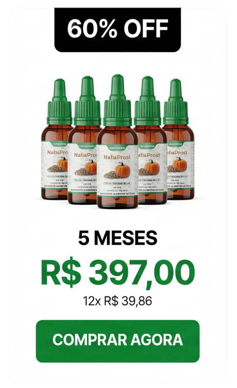 5 Frascos NatuProst